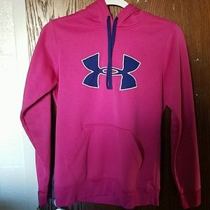 Pink and purple under armor
